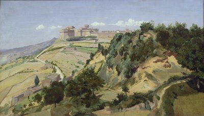 Volterra, 1834 de Jean Baptiste Camille Corot